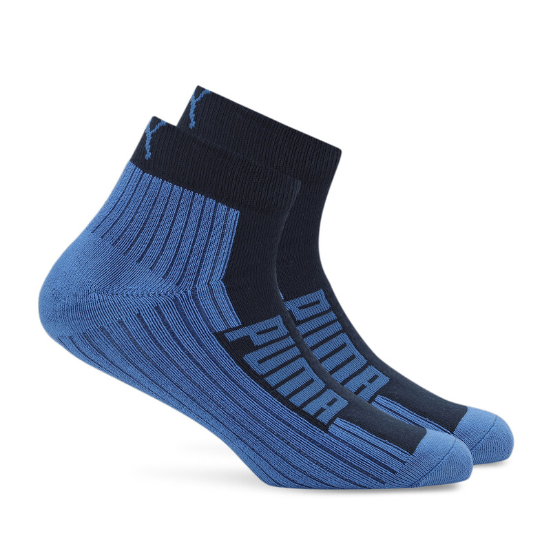 

PUMA Logo Cushion Quarter Socks Pack Of 2