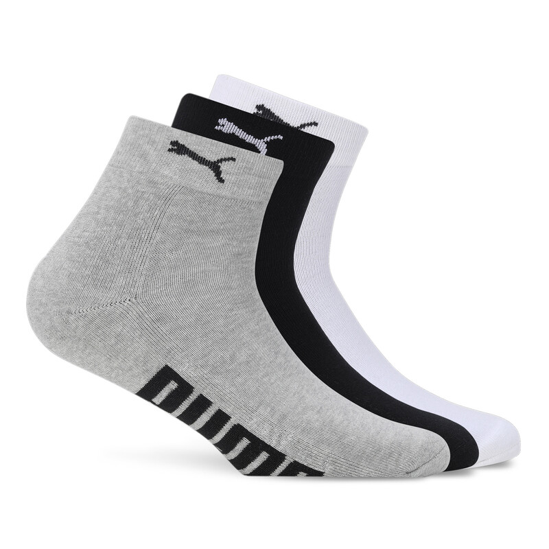 

PUMA Half Terry Ankle-Length Unisex Socks Pack Of 3