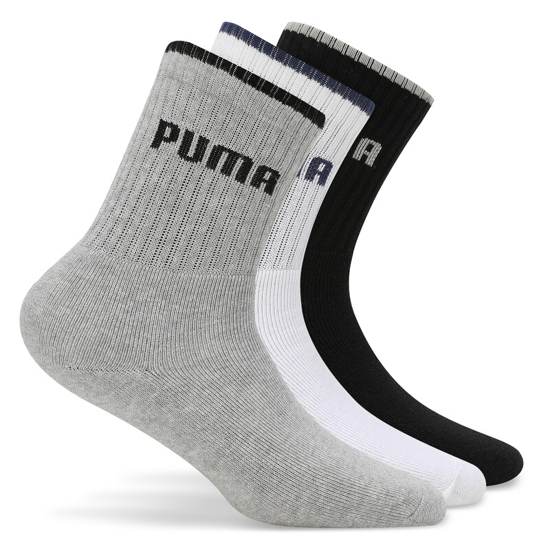 PUMA Unisex Crew Socks Pack Of 3