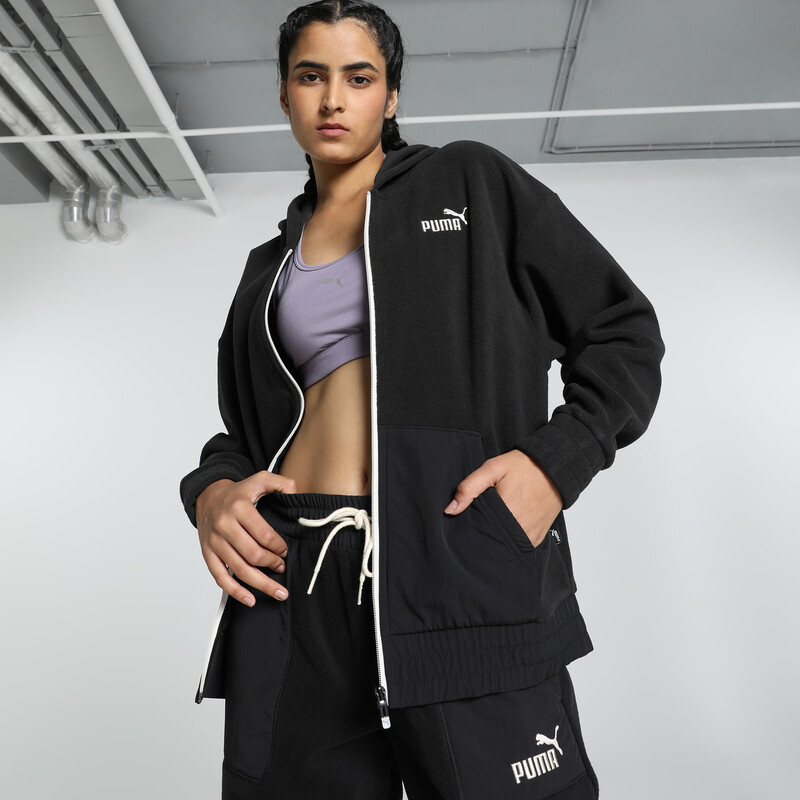 

Women's PUMA ELEVATED Full-Zip Hoodie