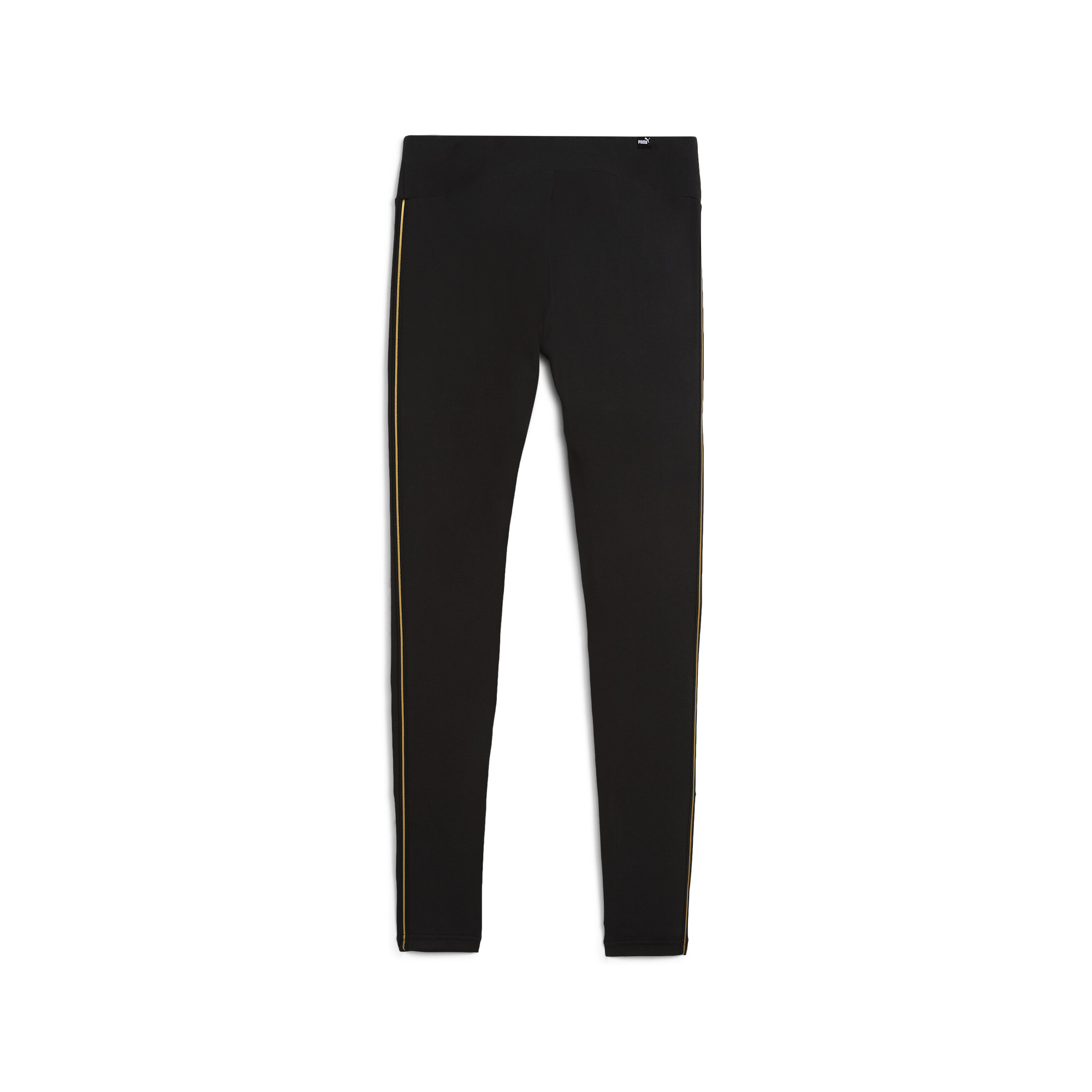 Women's Puma ESS MINIMAL GOLD Leggings, Black, Size S, Clothing