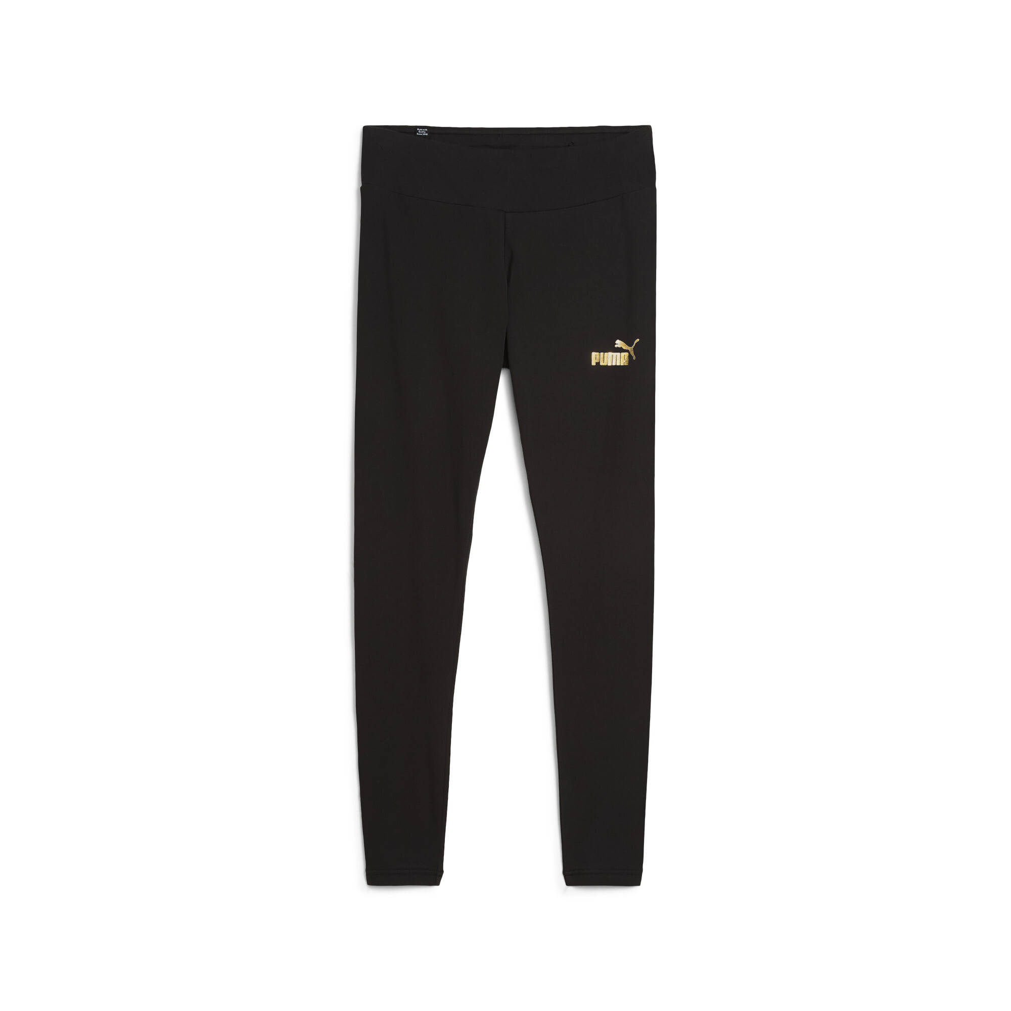 Women's Puma ESS MINIMAL GOLD Leggings, Black, Size S, Clothing