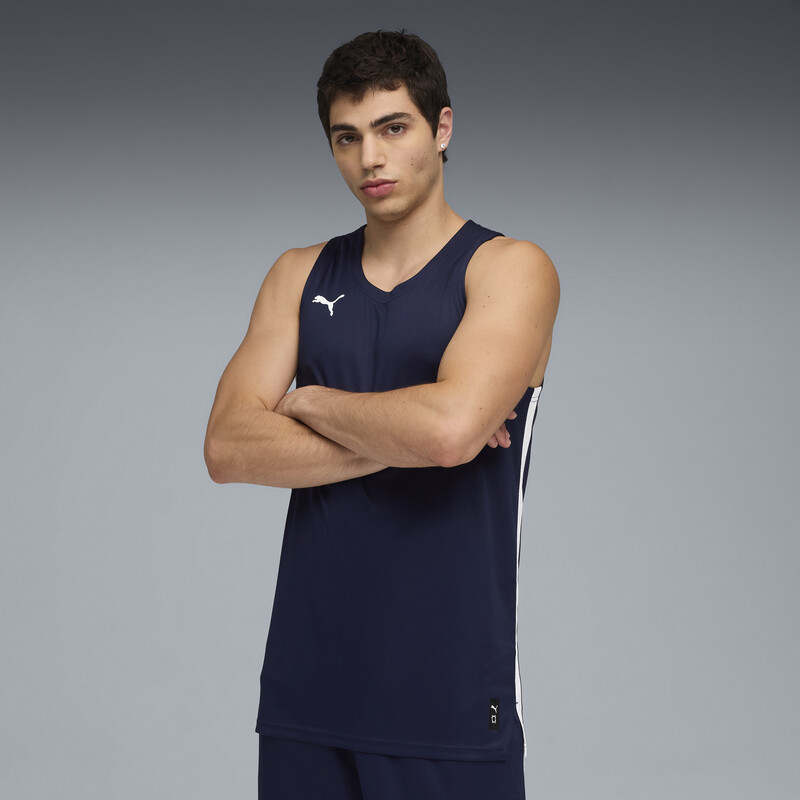 

Men's PUMA teamJAWS Starter Sleeveless Basketball Jersey
