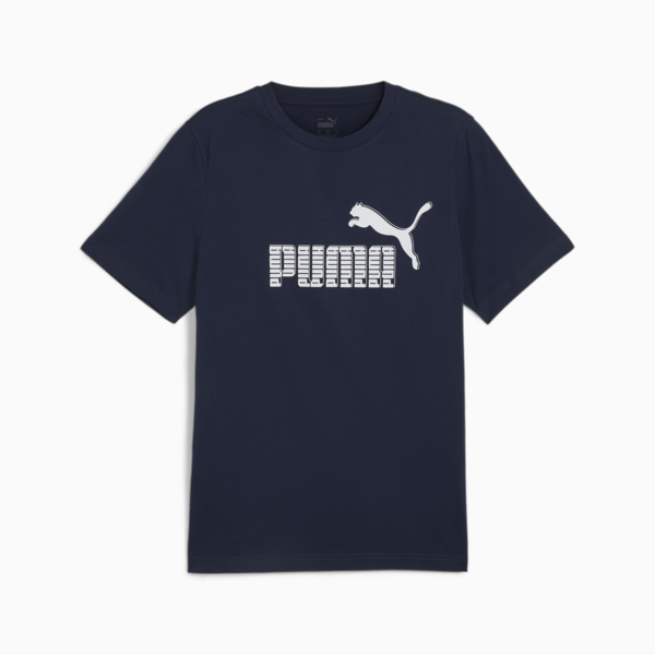 Graphics No. 1 Logo Tee, Club Navy, large-ZAF