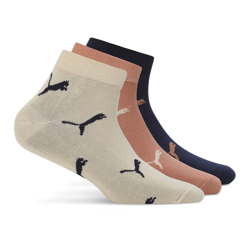 

PUMA Cat Logo Quarter Socks Pack Of 3