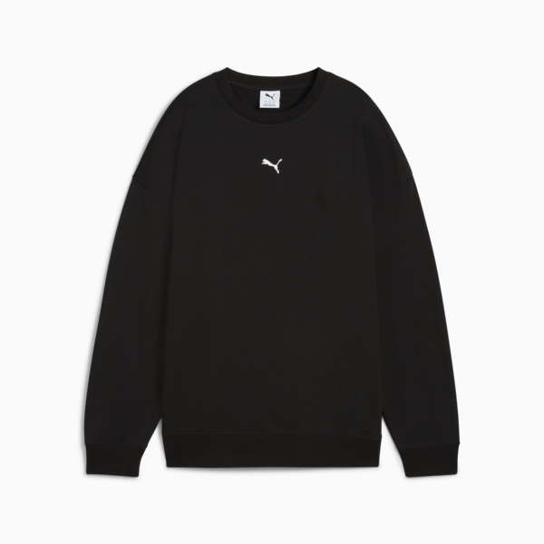 Buzo oversize Essentials para mujer, PUMA Black, large-ARG