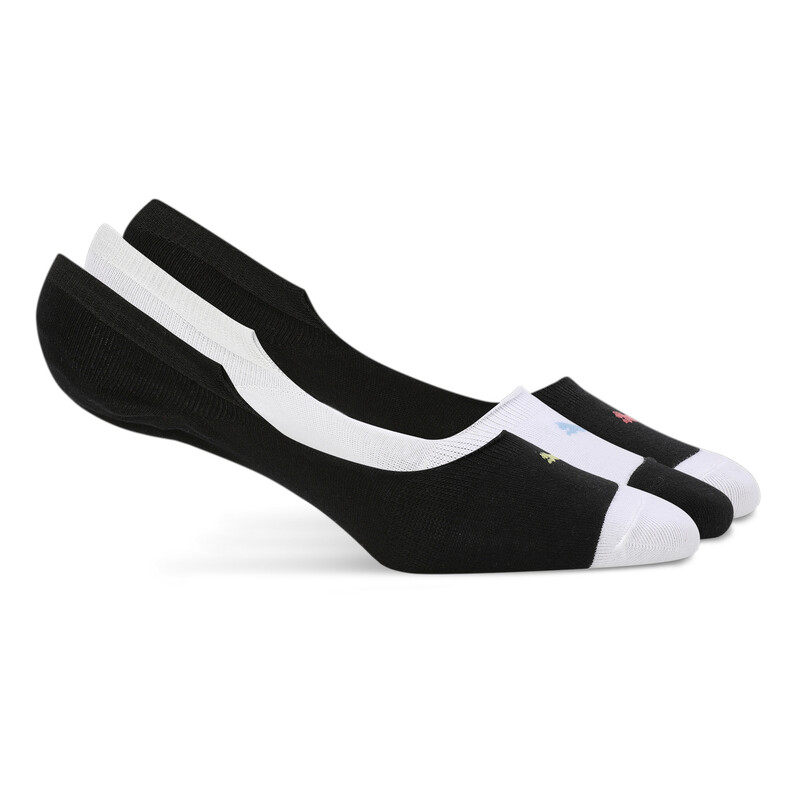 

PUMA Colorblock Footie Socks Pack Of 3