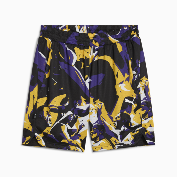 Shorts estampados Rival Rage para hombre, Team Violet-AOP, large-MEX