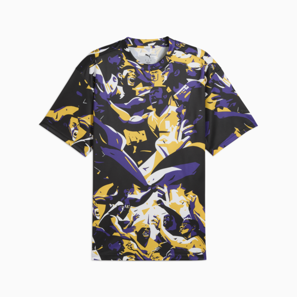Remera estampada Rival Rage para hombre, Team Violet-AOP, large-ARG