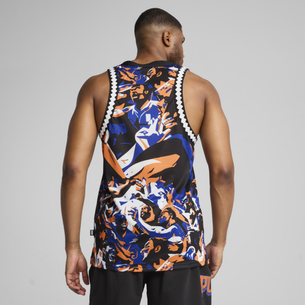 Rival Rage All-Over Print Mesh Tank Men, Vivid Blue-AOP, large-MEX