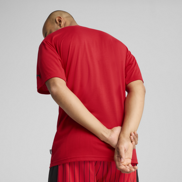 Rival Rage Basketball Tee Men, For All Time Red, large-MEX