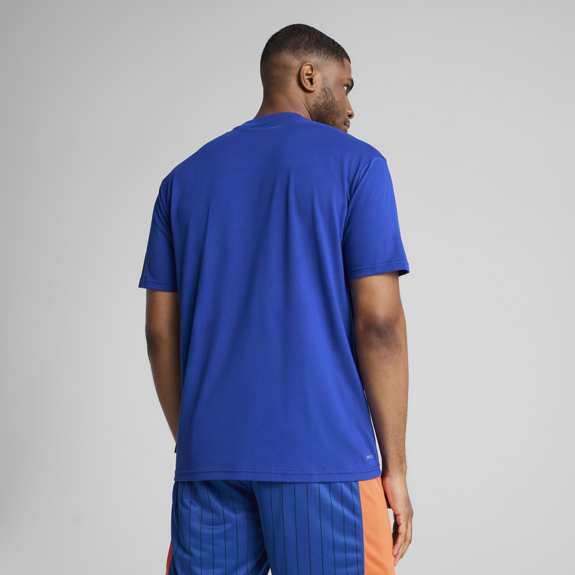 PUMA Rival Rage basketbal-T-shirt voor Heren, Blauw, Maat L thumbnail 5