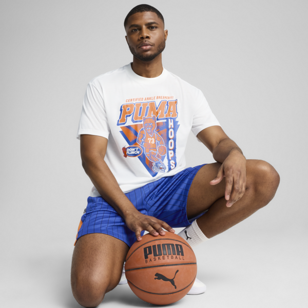 Rival Rage Basketball Tee Men, PUMA White, large-ZAF