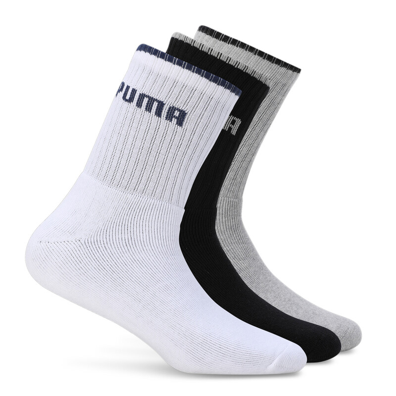 PUMA Unisex Crew Length Socks Pack Of 3