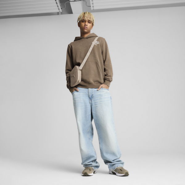 PUMA Class Washed Hoodie Men, Totally Taupe, large-ZAF