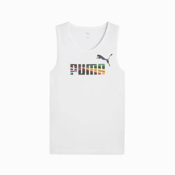 Playera sin mangas Love United para hombre, PUMA White, large-MEX