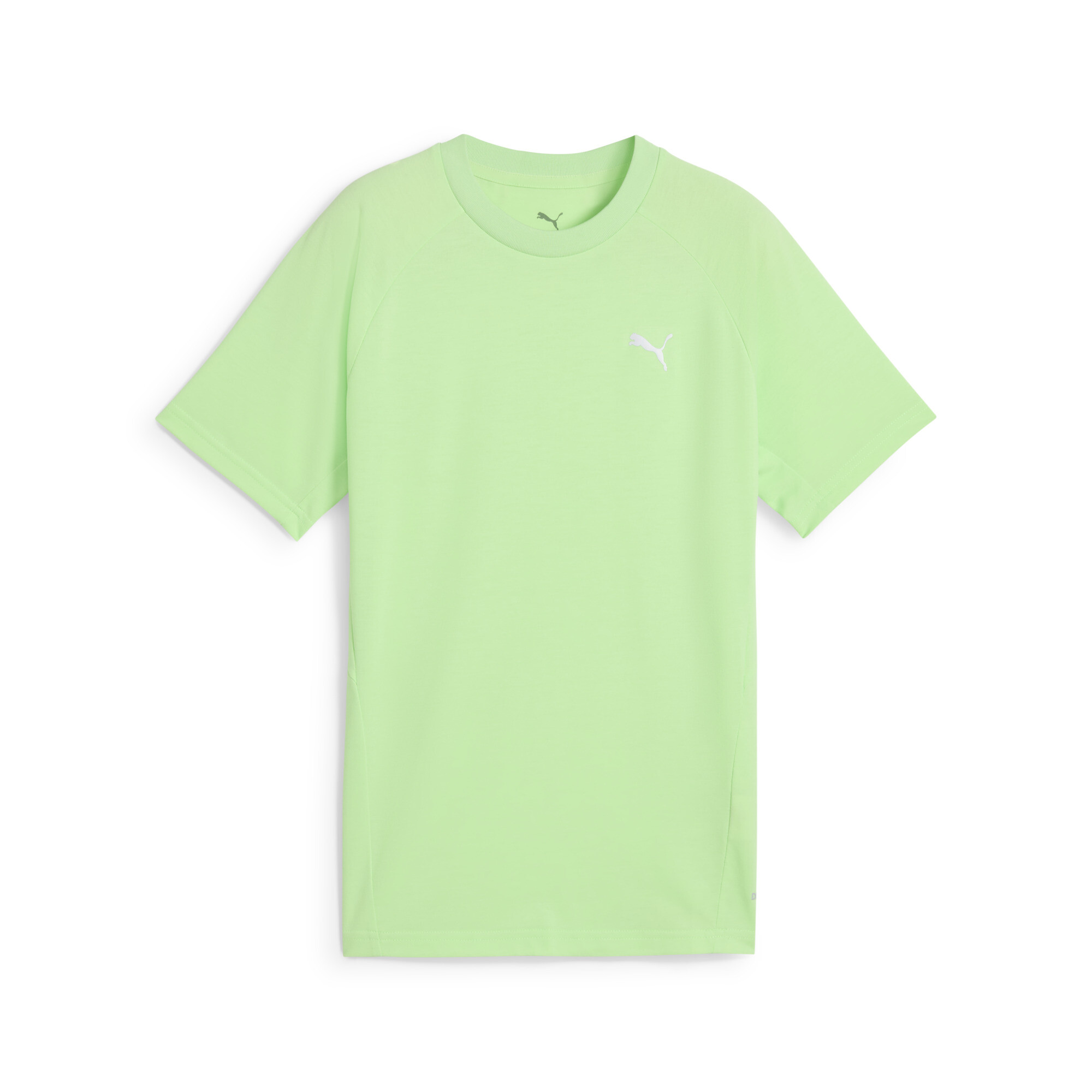 Puma Evostripe T-Shirt für Jugendliche Für Herren Für Damen Für Kinder | Mit Plain | Spring Fern | Größe: 11-12Y