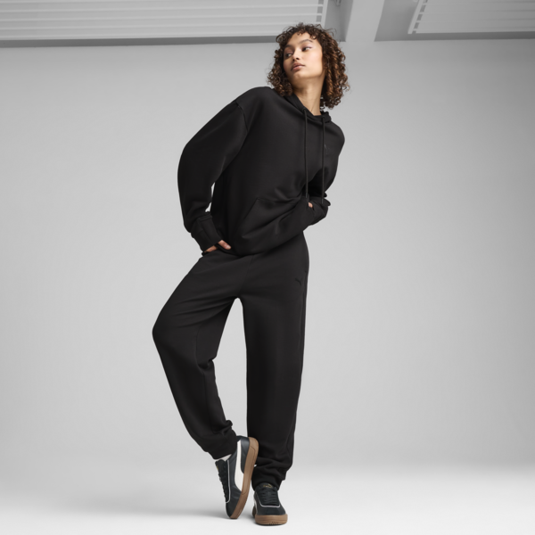 Pants tiro alto HER Comfort para mujer, PUMA Black, large-MEX