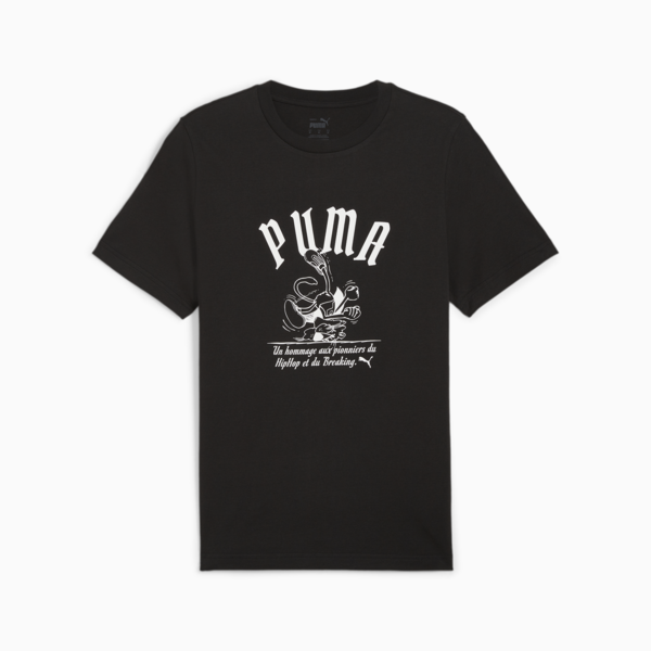 Graphics Super Puma Tee, PUMA Black, large-ZAF