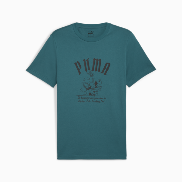 Graphics Super Puma Tee, Cold Green, swatch-ZAF