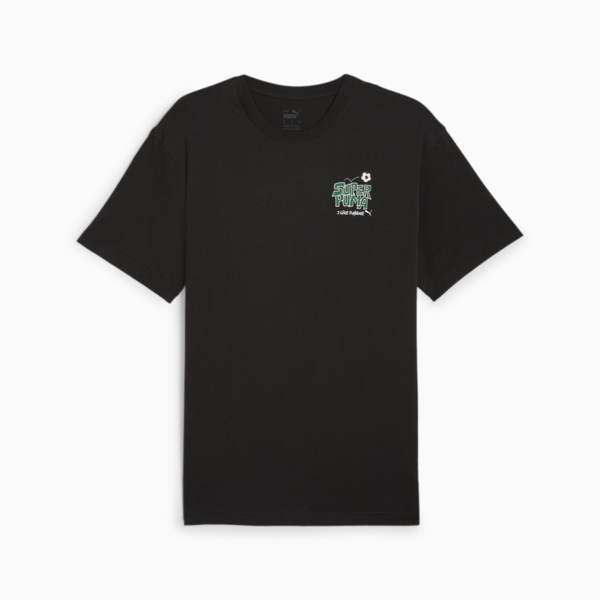 Graphics Puma Relaxed Tee, PUMA Black, large-ZAF