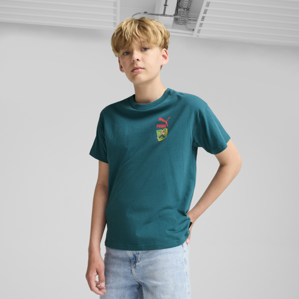 GRAPHICS TRAILISM Tee B, Cold Green, large-ZAF
