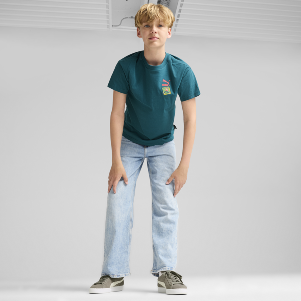 GRAPHICS TRAILISM Tee B, Cold Green, large-ZAF
