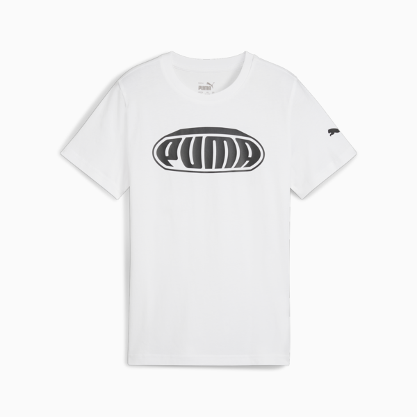 Graphics Tee, PUMA White, large-ZAF