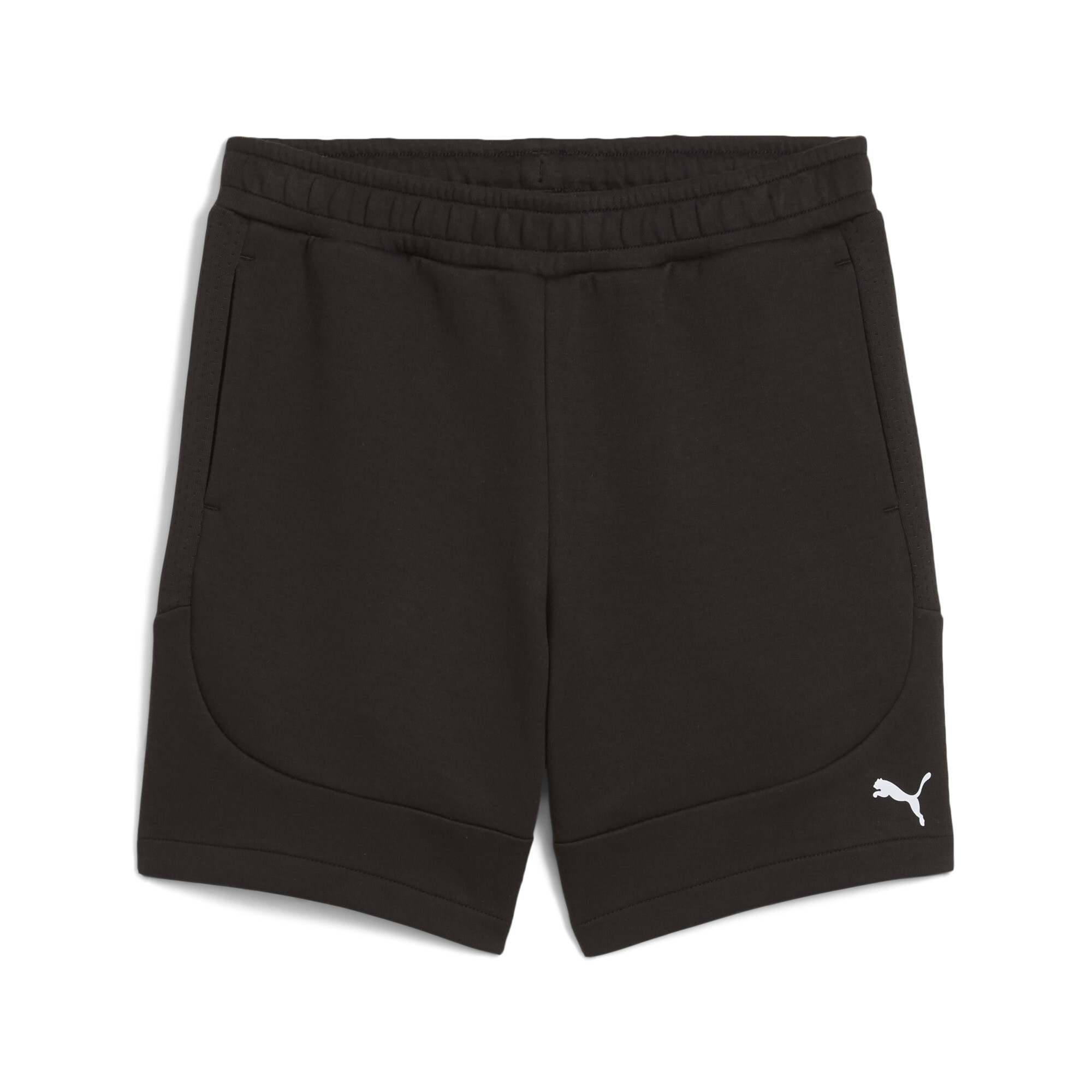 PUMA Evostripe Shorts Men In Black, Size 9-10 Youth, Cotton