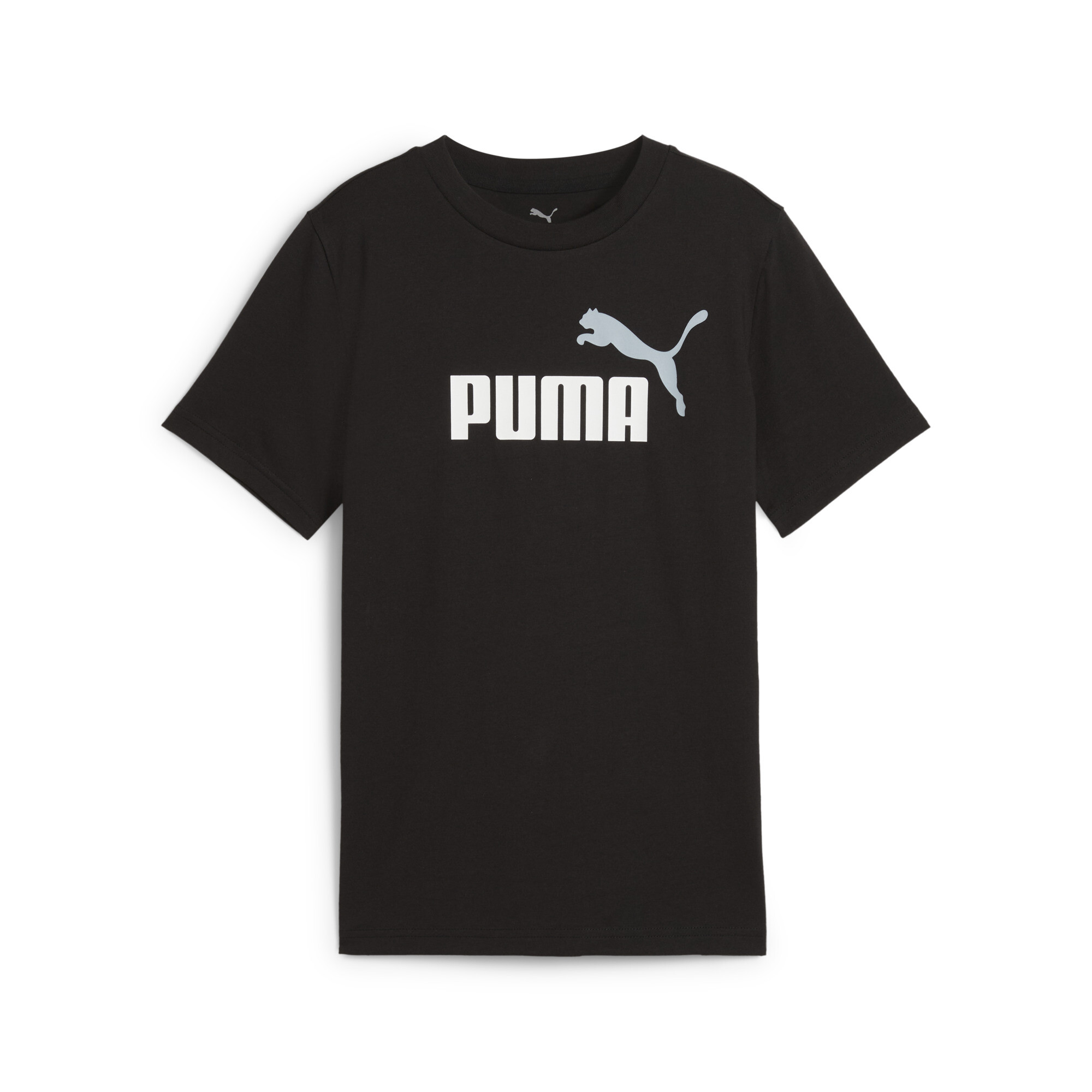 Puma Essentials Colour No.1 Logo T-Shirt Teenager Für Herren Für Damen Für Kinder | Mit Print | Black | Größe: 5-6Y