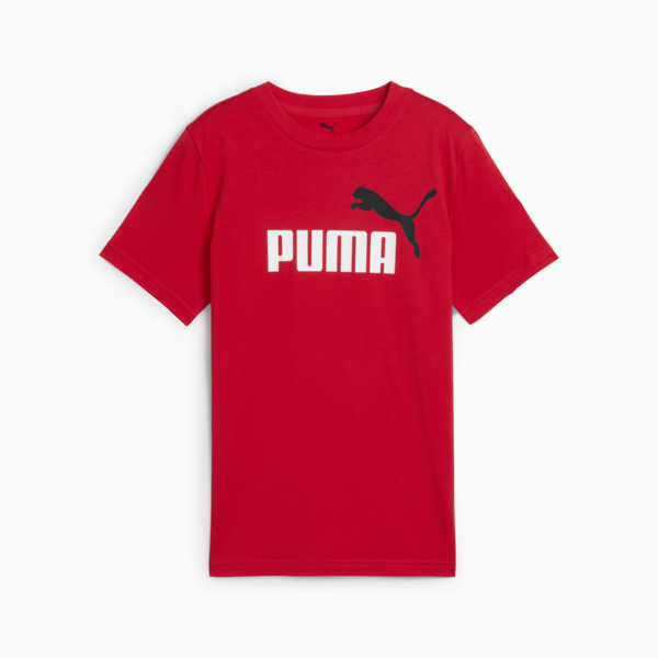 Essentials Colour No.1 Logo Tee Youth, For All Time Red, large-MEX