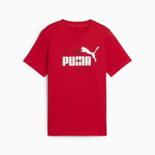 Essentials Logo Lab Summer Tee Youth, For All Time Red, large-MEX