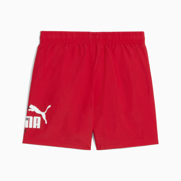 Essentials Logo Lab Summer Woven Shorts Youth, For All Time Red, large-MEX
