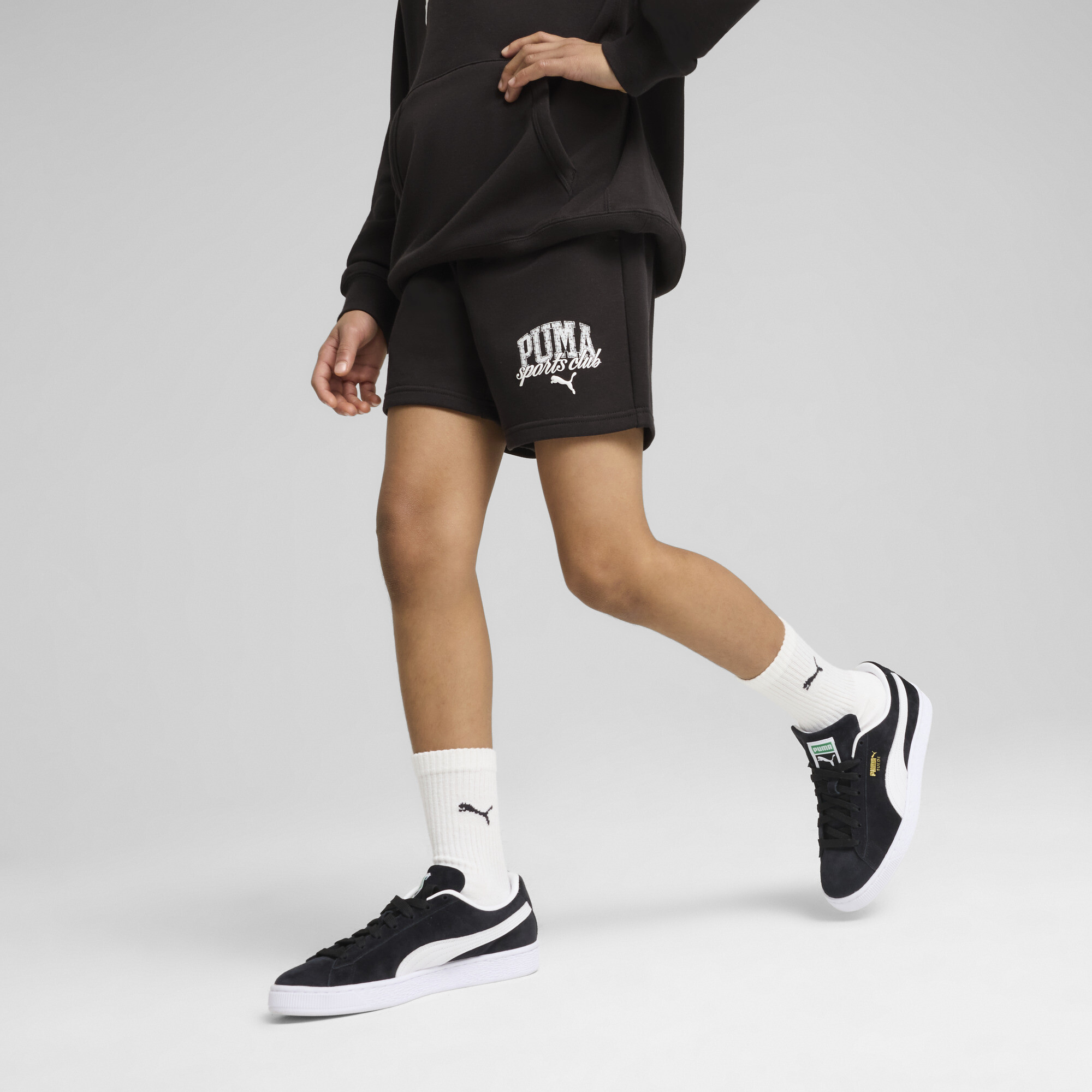 Puma Class Shorts Teenager Für Herren Für Damen Für Kinder | Mit Print | Black | Größe: 15-16Y