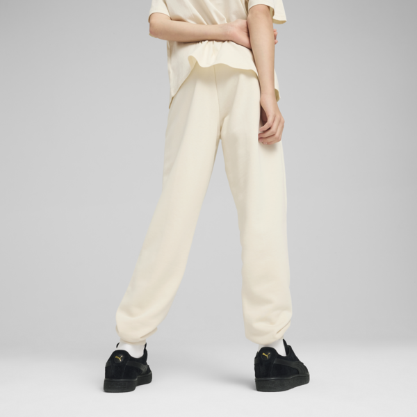Essentials Script Sweatpants Youth, Alpine Snow, large-ZAF