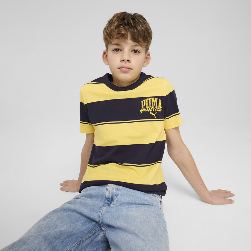 

PUMA Class Striped Youth Tee