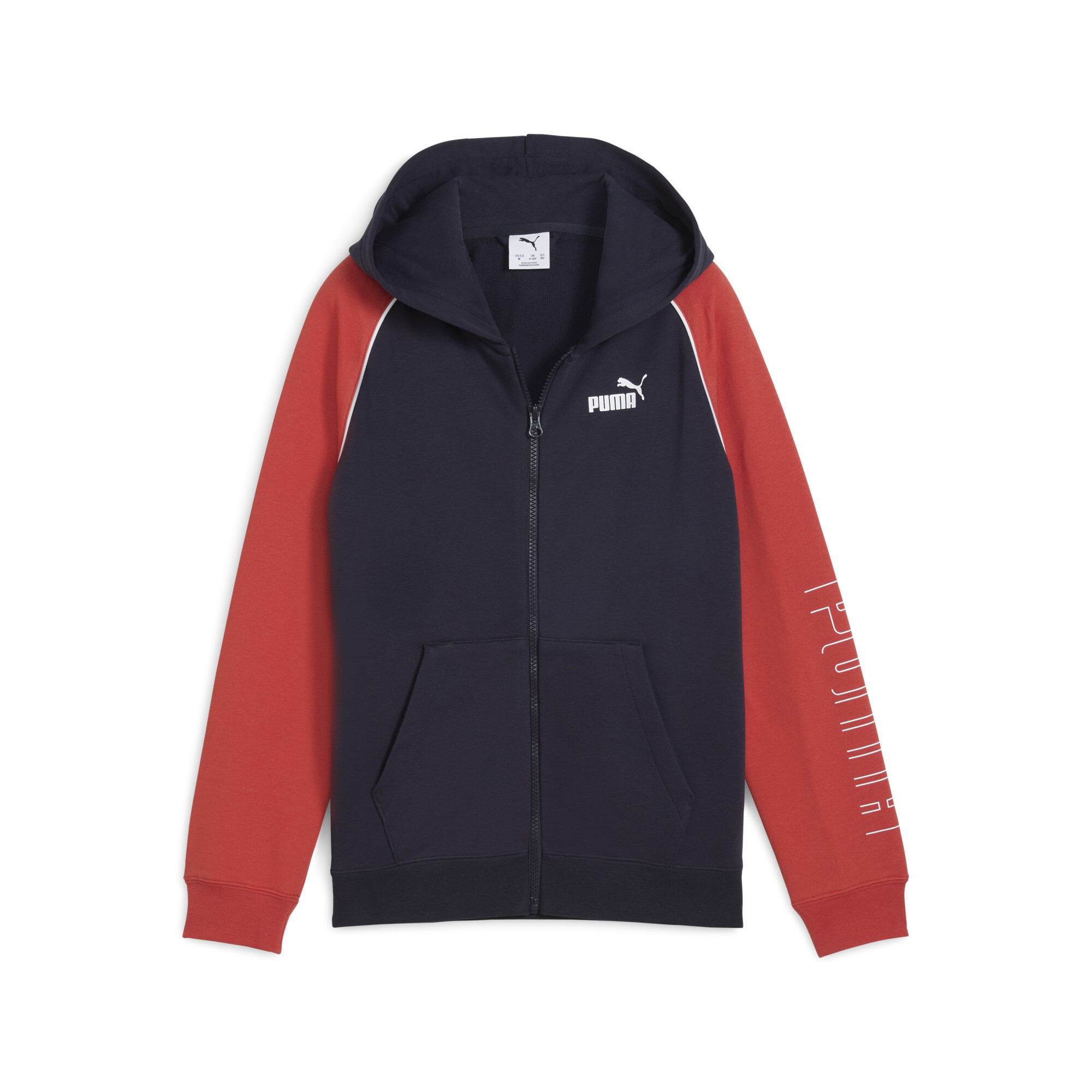 PUMA Sport Heritage Big Kids' Full-Zip Hoodie - Picture 6 of 10