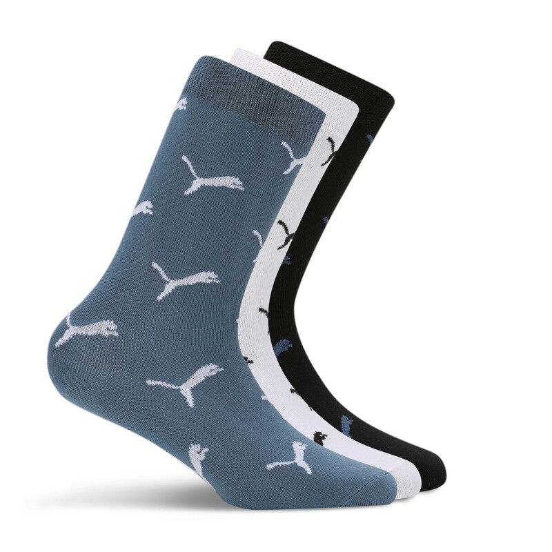 

PUMA Logo Printed Crew Socks Pack Of 3