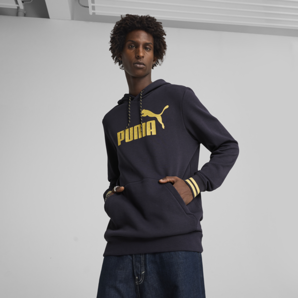 Sudadera con gorra PUMA SQUAD para hombre, New Navy, large-MEX