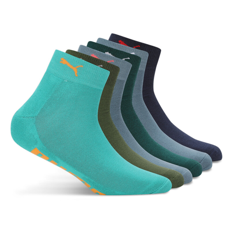 

PUMA Half Terry Ankle-Length Unisex Socks Pack Of 6