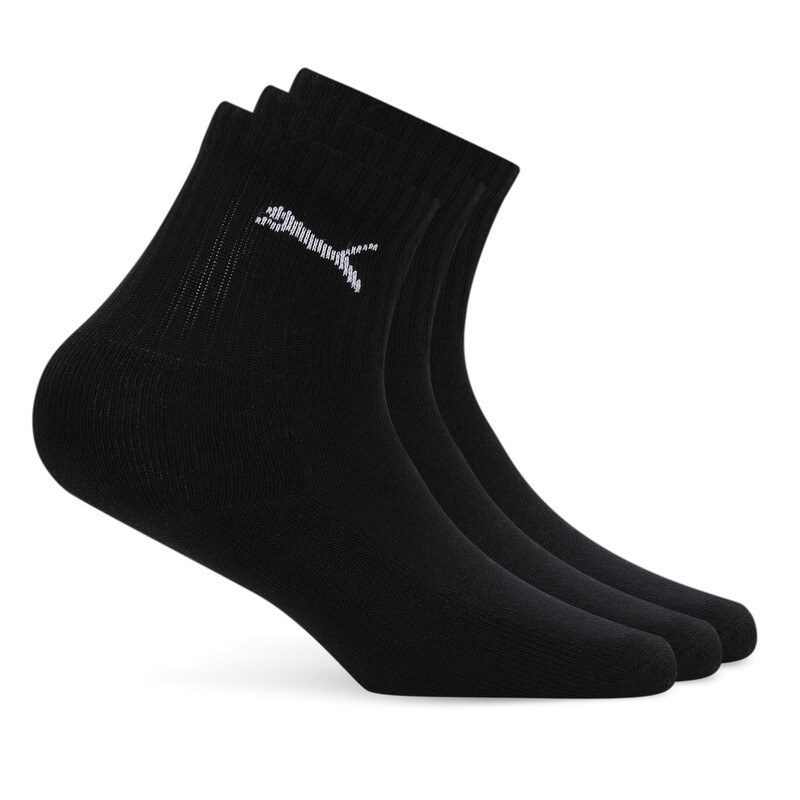 PUMA SPORT Kid's Socks Pack Of 3 in Black size UK 12-1.5