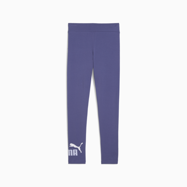 Essentials 2 Colour No.1 Logo Leggings Youth, Blue Crystal, large-ZAF