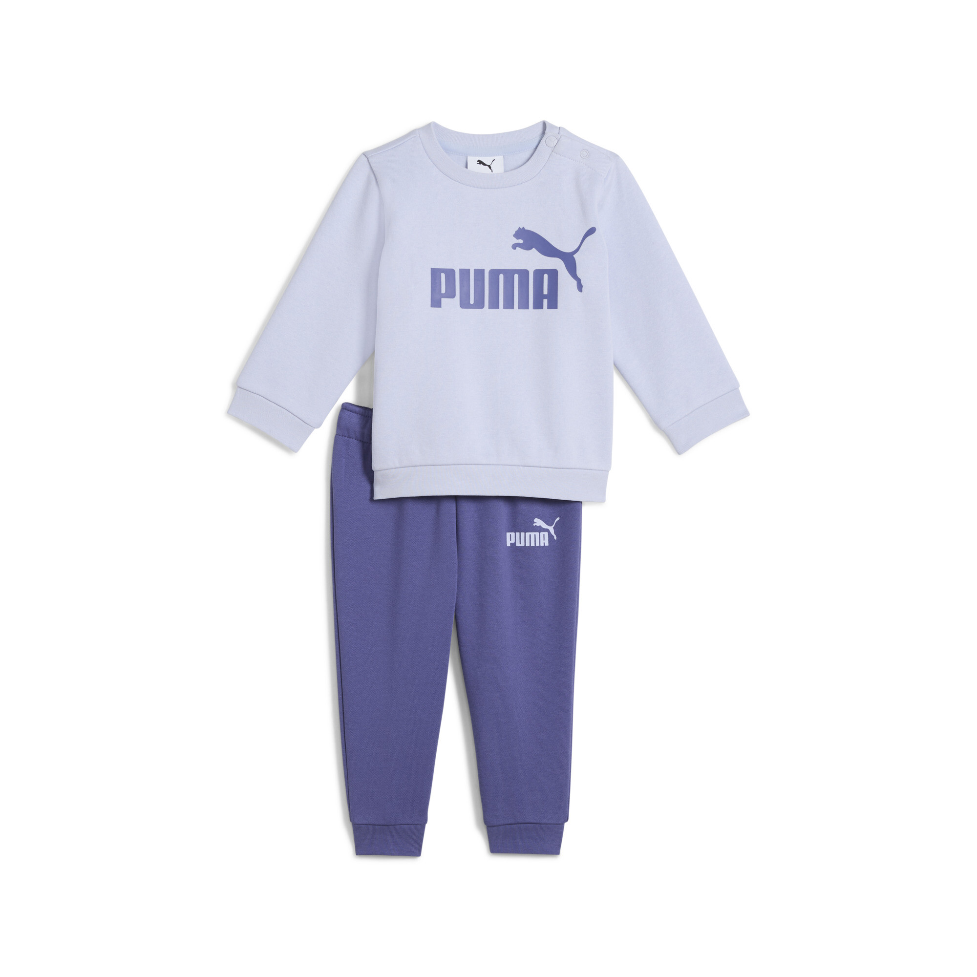 Puma Minicats Essentials Crew Set Baby | Mit Plain | Cool Weather | Größe: 1-2Y