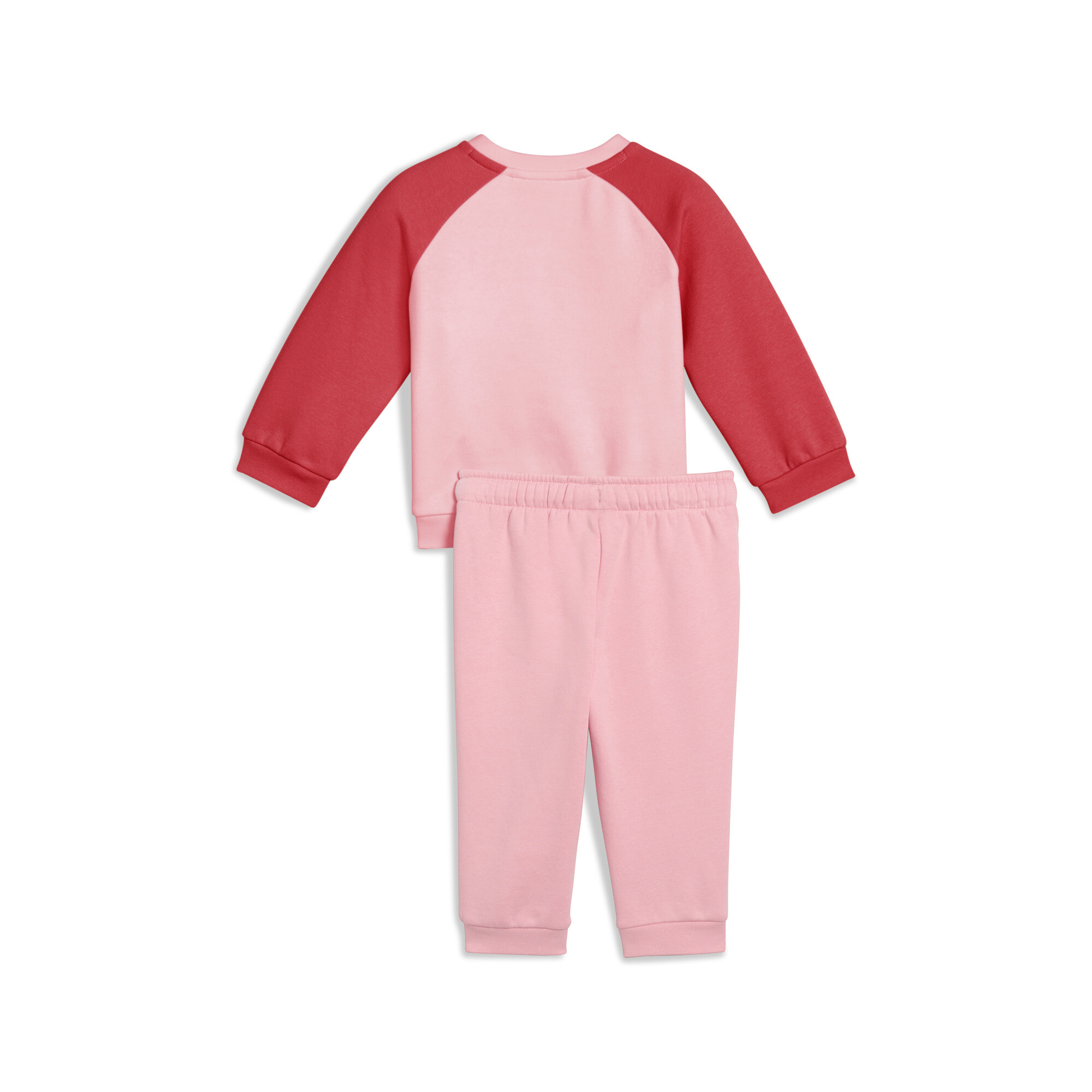 PUMA Minicats Essentials Raglan Crew set, Roze, Maat 2-3Y thumbnail 2