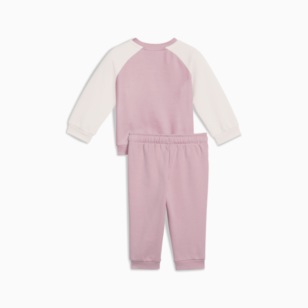 Minicats Essentials Raglan Crew Set Toddler, Poised Pink, large-ZAF