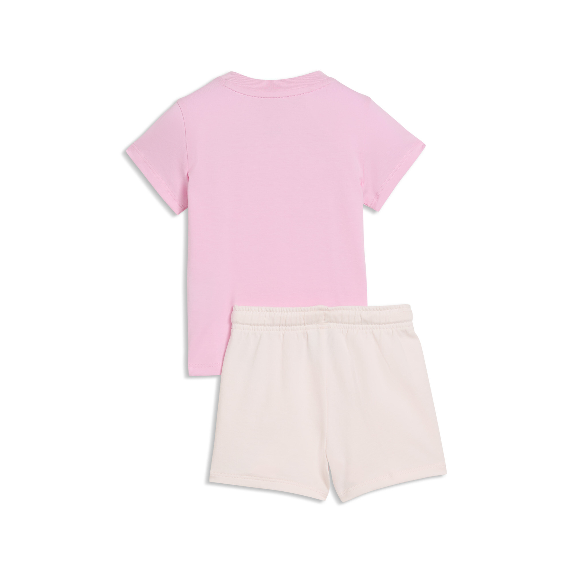 PUMA Minicats Essentials Set met T-shirt en short, Roze, Maat 12-18M thumbnail 2