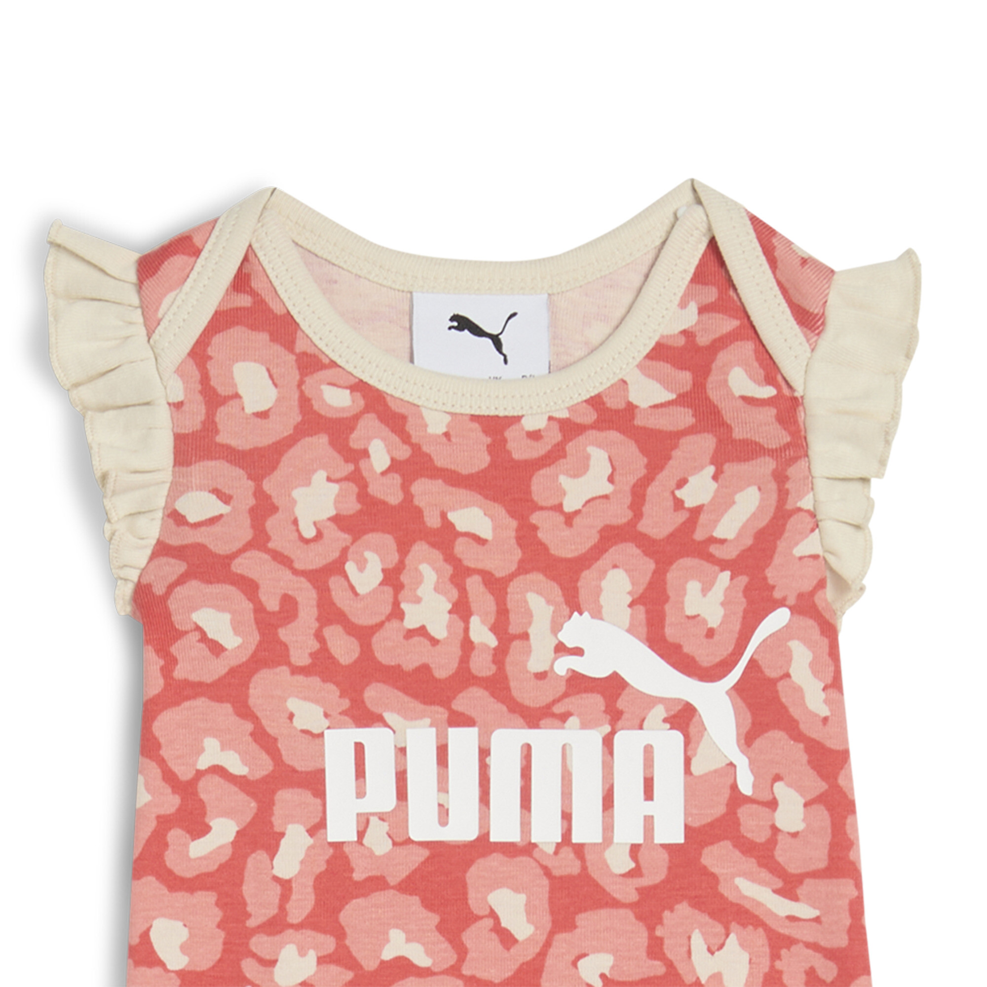 PUMA Minicats Essentials Animal Newborn 3-delige set, Roze