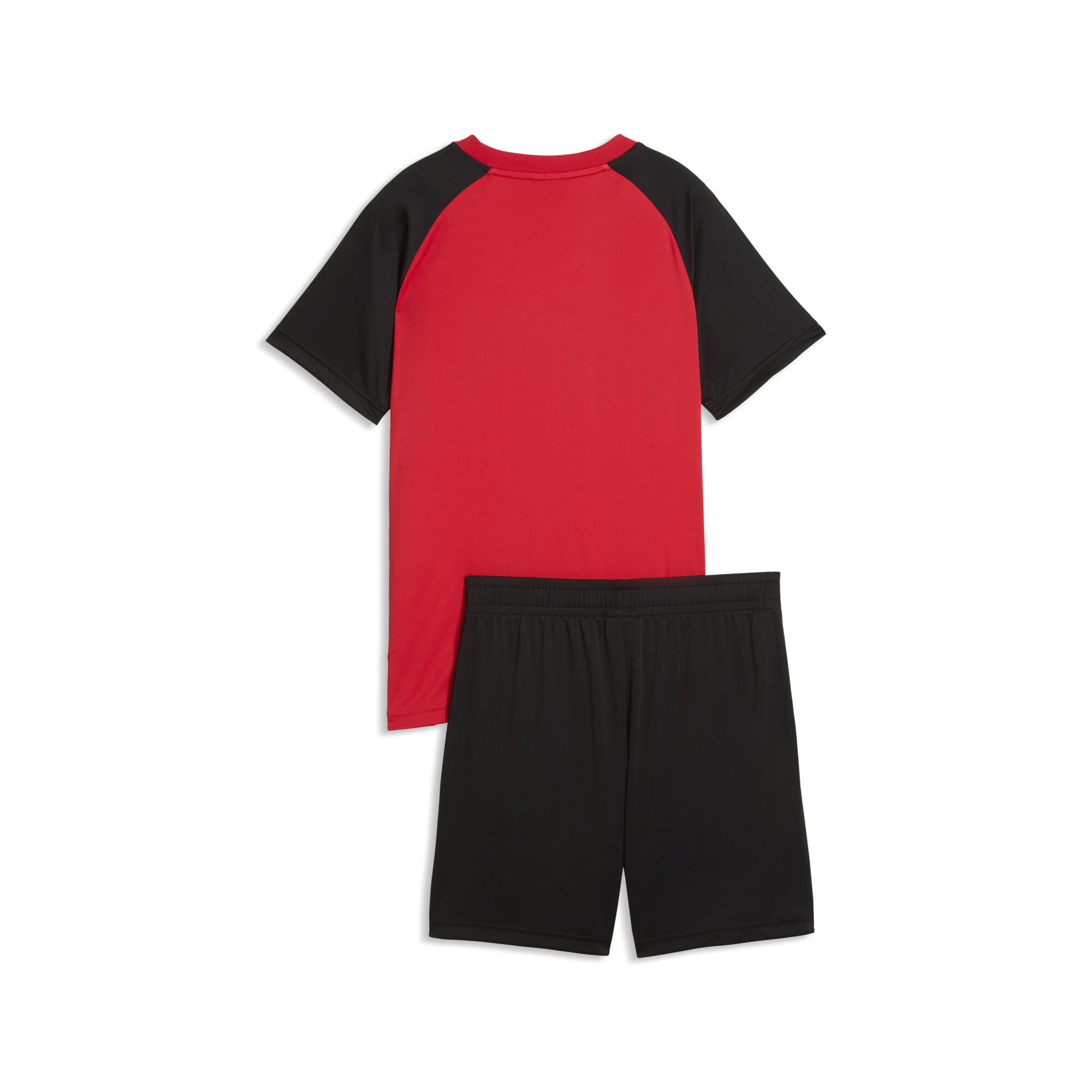 PUMA Essentials No.1-logo set met Poly T-shirt en short voor Heren, Rood, Maat 15-16Y thumbnail 2