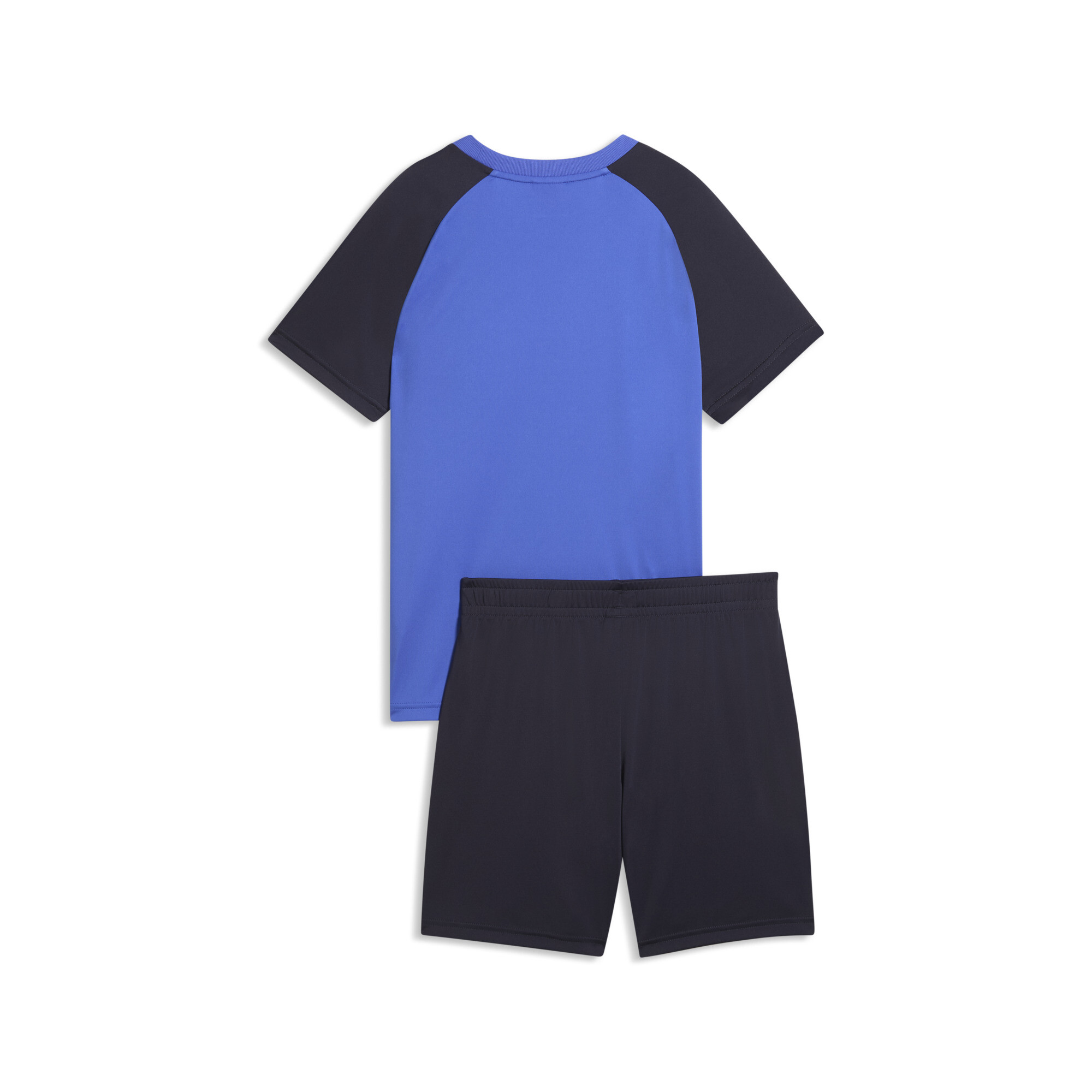 PUMA Essentials No.1-logo set met Poly T-shirt en short voor Heren, Blauw, Maat 13-14Y thumbnail 2