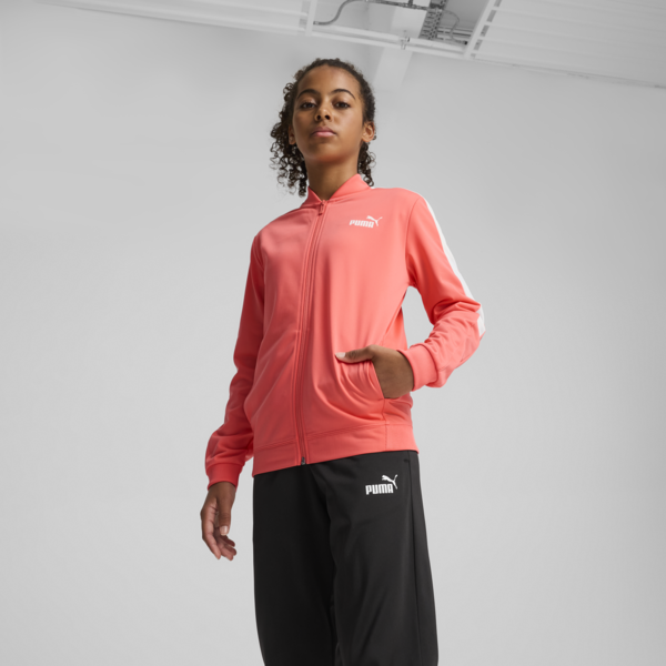 Conjunto de sudadera y pants PUMA para adolescentes, Peach Frost, large-MEX